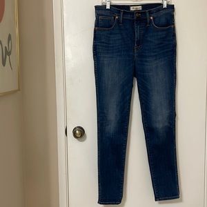 Madewell; High Rise Skinny Jeans; Size 30